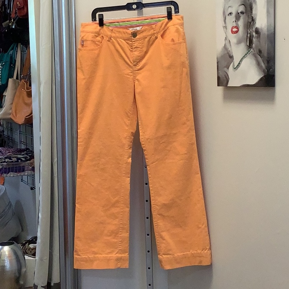 Lily Pulitzer Orange Jeans, Women’s Size 10